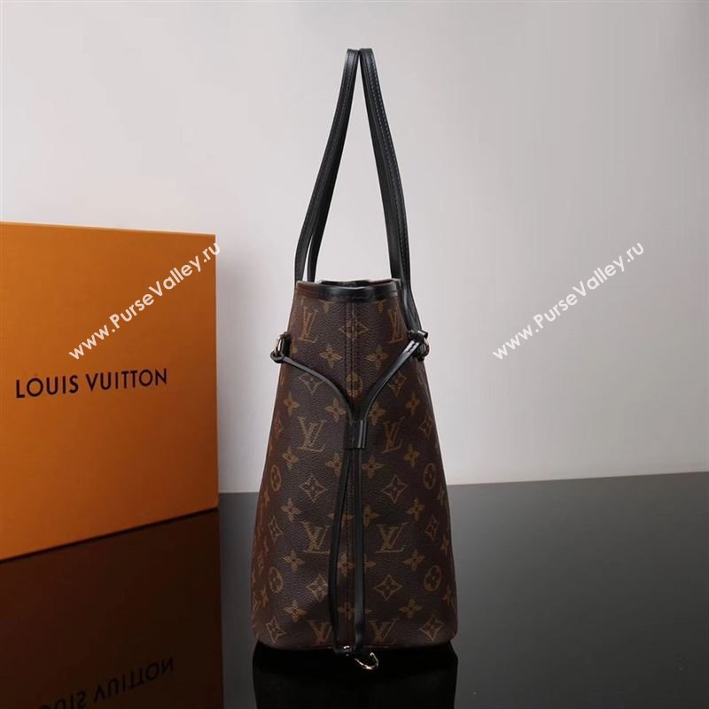 LV Louis Vuitton Neverfull Medium MM Bag M48288 Monogram Handbag