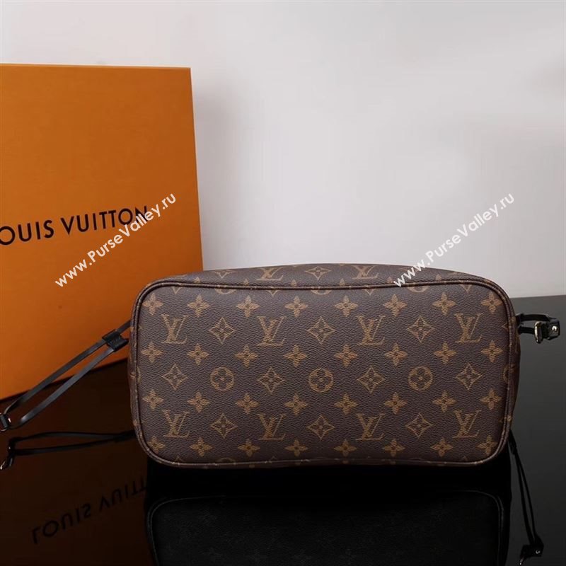 LV Louis Vuitton Neverfull Medium MM Bag M48288 Monogram Handbag