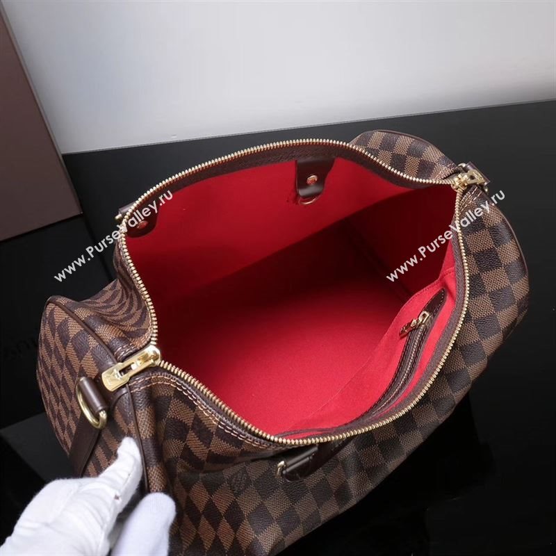 LV Louis Vuitton Speedy 35 Bag N41366 Damier Handbag