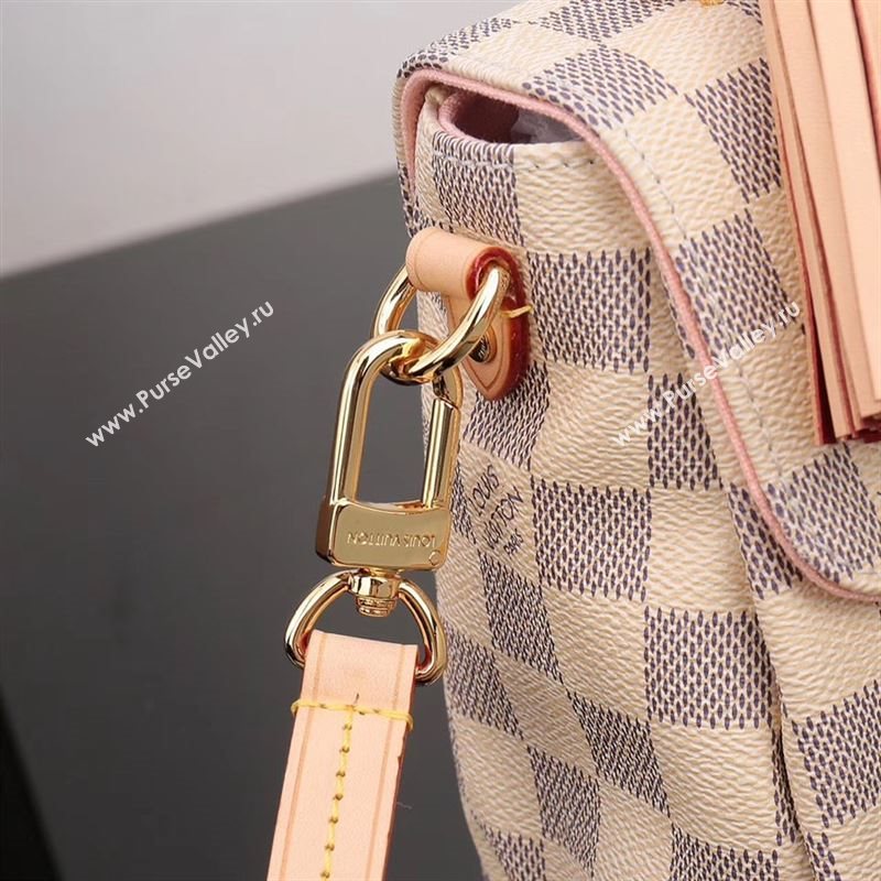 LV Louis Vuitton Croisette Bag N41581 Damier Handbag White