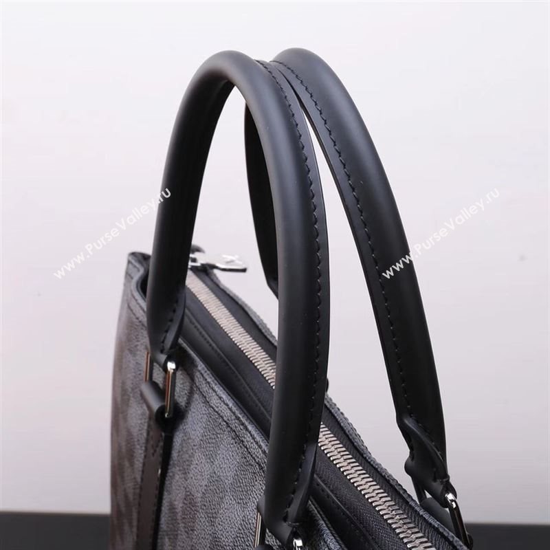 LV Louis Vuitton Explorer Tote Bag N40000 Eclipse Monogram Handbag