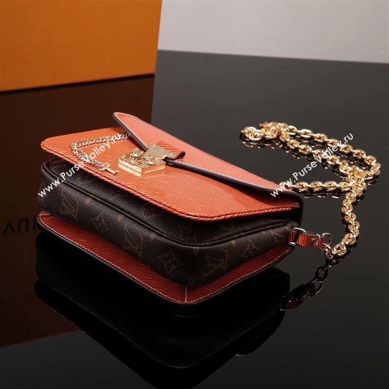LV Louis Vuitton Pochette Metis Mini Nicolas Ghesquiere Bag AM54991 Orange Handbag