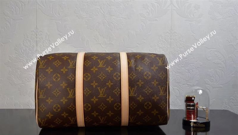 LV Louis Vuitton Keepall 35 Bag M42426 Monogram Voyage Handbag