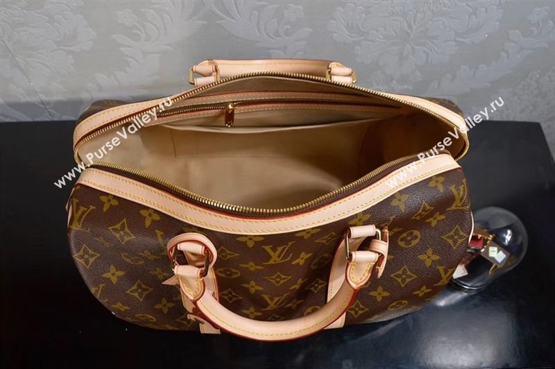 LV Louis Vuitton Keepall 35 Bag M42426 Monogram Voyage Handbag