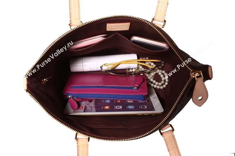 LV Louis Vuitton Iena Handbag M42268 Monogram Bag Brown