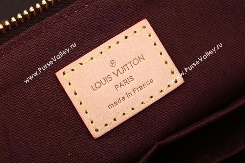 LV Louis Vuitton Iena Handbag M42268 Monogram Bag Brown