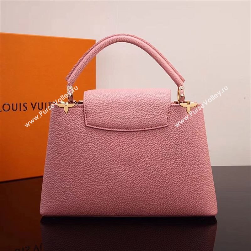 LV Louis Vuitton Capucines Handbag M54664 Leather Bag