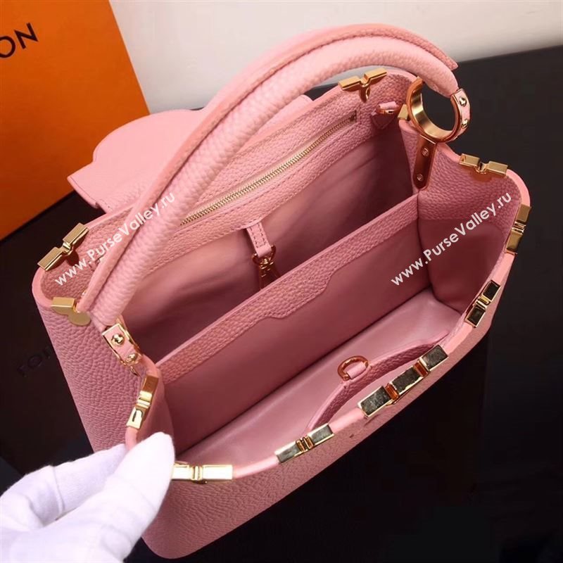 LV Louis Vuitton Capucines Handbag M54664 Leather Bag