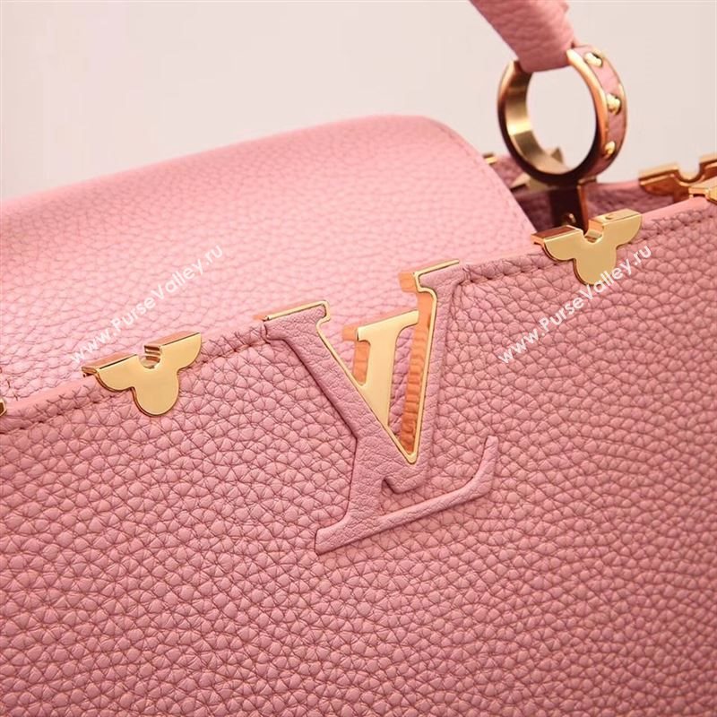 LV Louis Vuitton Capucines Handbag M54664 Leather Bag