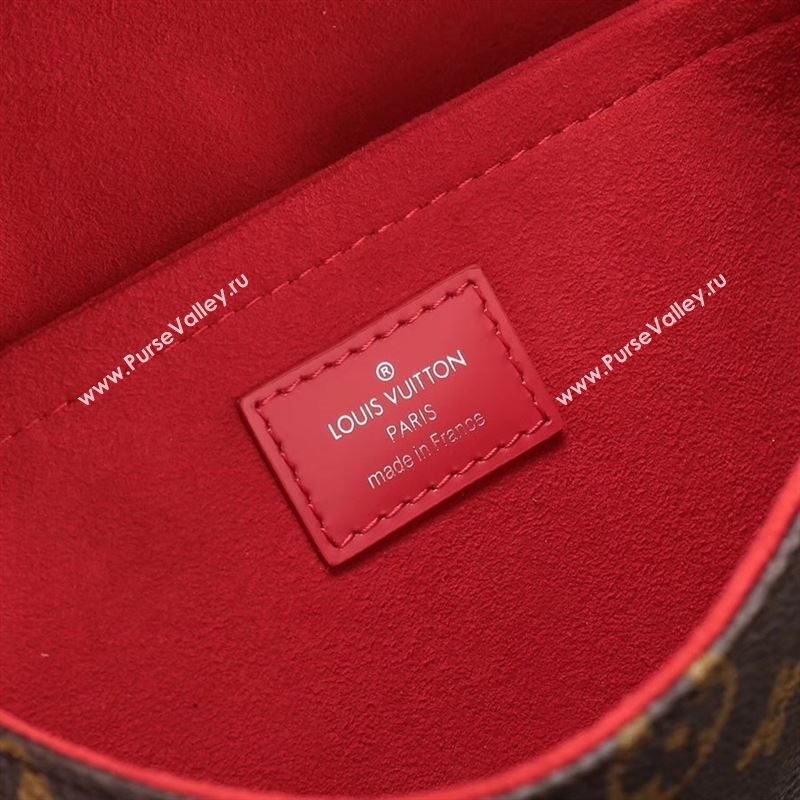 LV Louis Vuitton Monogram Saint Michel Bag M44031 Epi Handbag Red