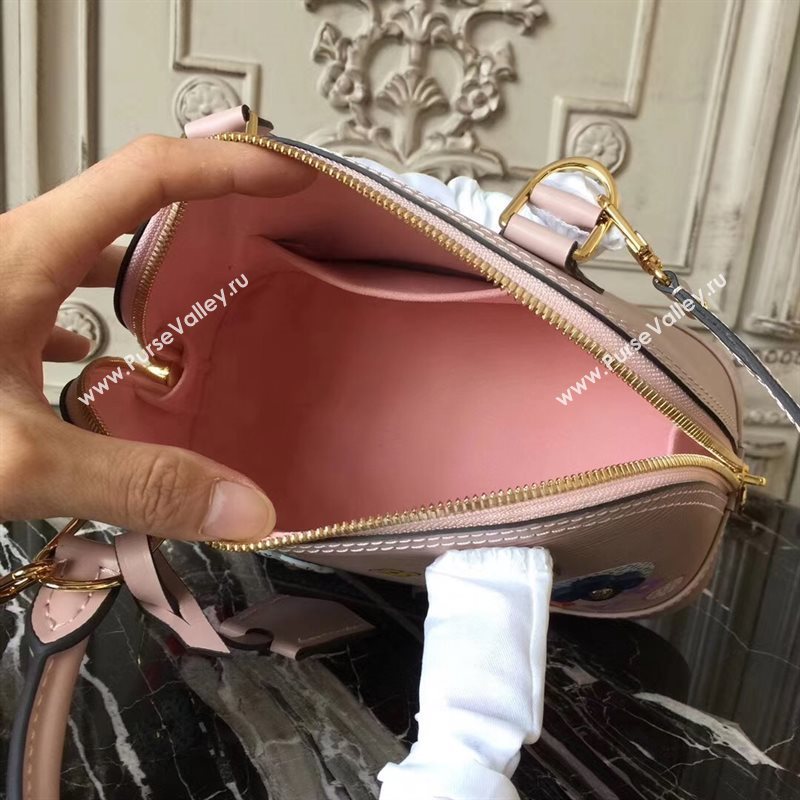 Louis Vuitton LV Alma BB Handbag Monogram Epi Leather Bag Pink M54986 7000