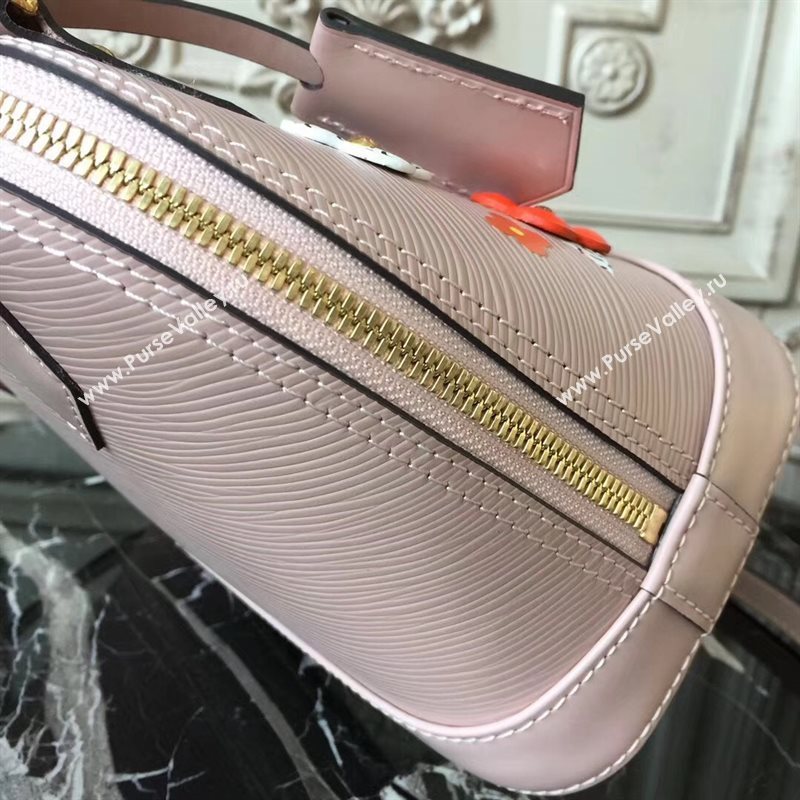 Louis Vuitton LV Alma BB Handbag Monogram Epi Leather Bag Pink M54986 7000