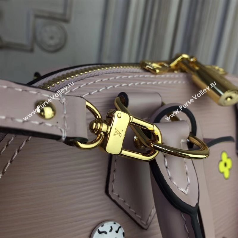 Louis Vuitton LV Alma BB Handbag Monogram Epi Leather Bag Pink M54986 7000
