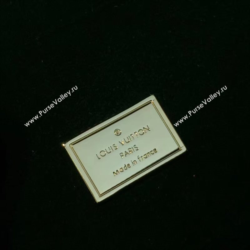 Louis Vuitton LV Melrose Handbag Monogram Patent Leather Bag Black M42694 7006