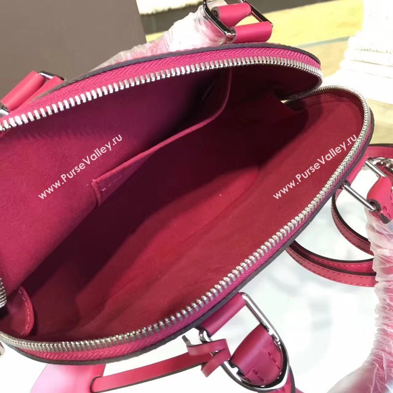 Louis Vuitton LV Alma BB Handbag Epi Leather Shoulder Bag Rose M42048 7009