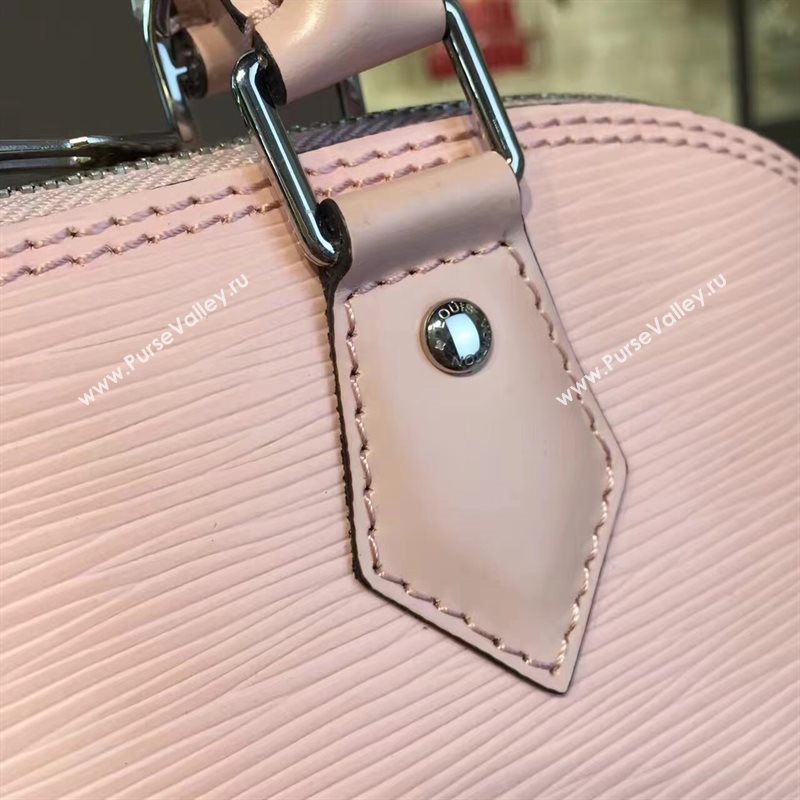 Louis Vuitton LV Alma PM Handbag Epi Leather Bag Pink M41323 7016