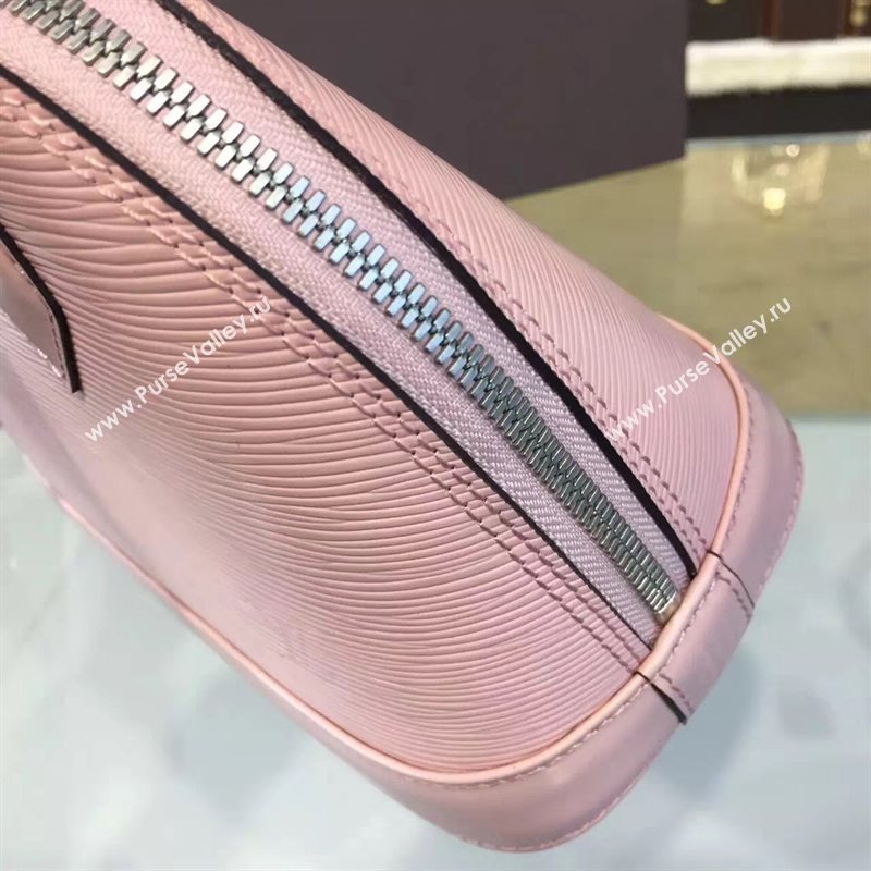 Louis Vuitton LV Alma BB Handbag Epi Leather Shoulder Bag Pink M41327 7017