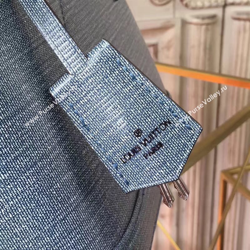 Louis Vuitton LV Alma BB Handbag Monogram Vernis Shoulder Bag Blue M90322 7021