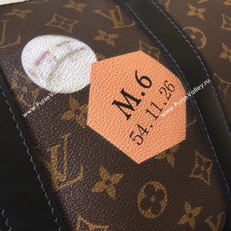 Louis Vuitton LV Keepall 45 Travelling Bag Monogram League Handbag Black M41042 7029