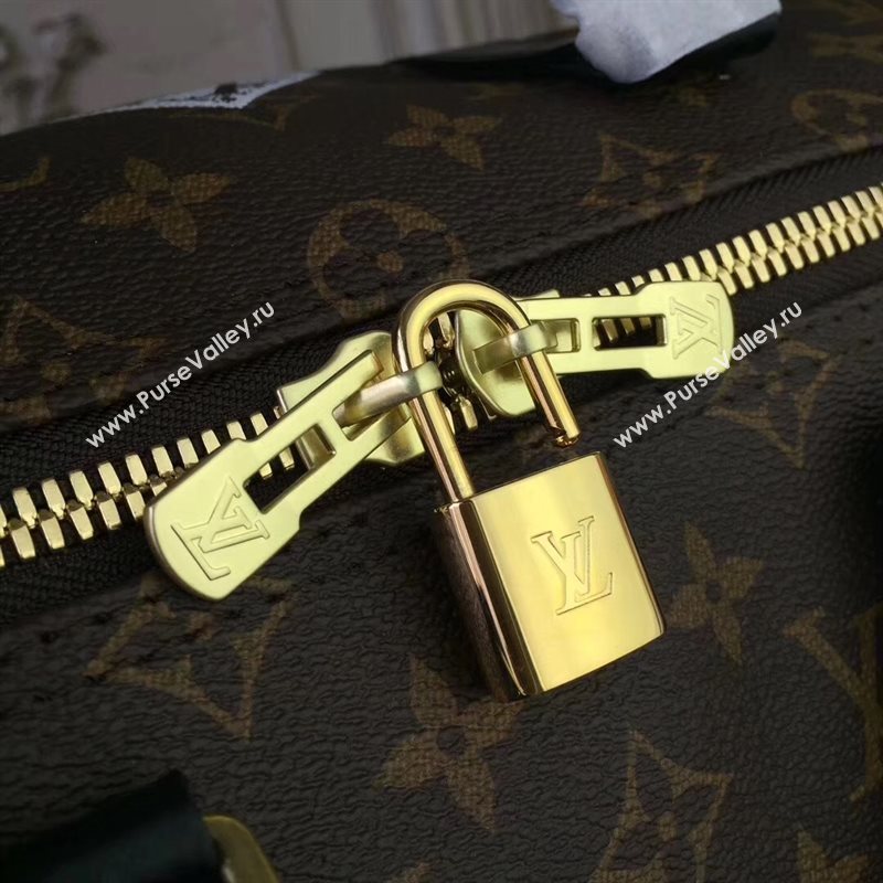 Louis Vuitton LV Keepall 45 Travelling Bag Monogram League Handbag Black M41042 7029