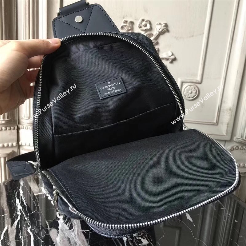 Louis Vuitton Men LV Avenue Shoulder Bag Damier League Handbag N41056 7033