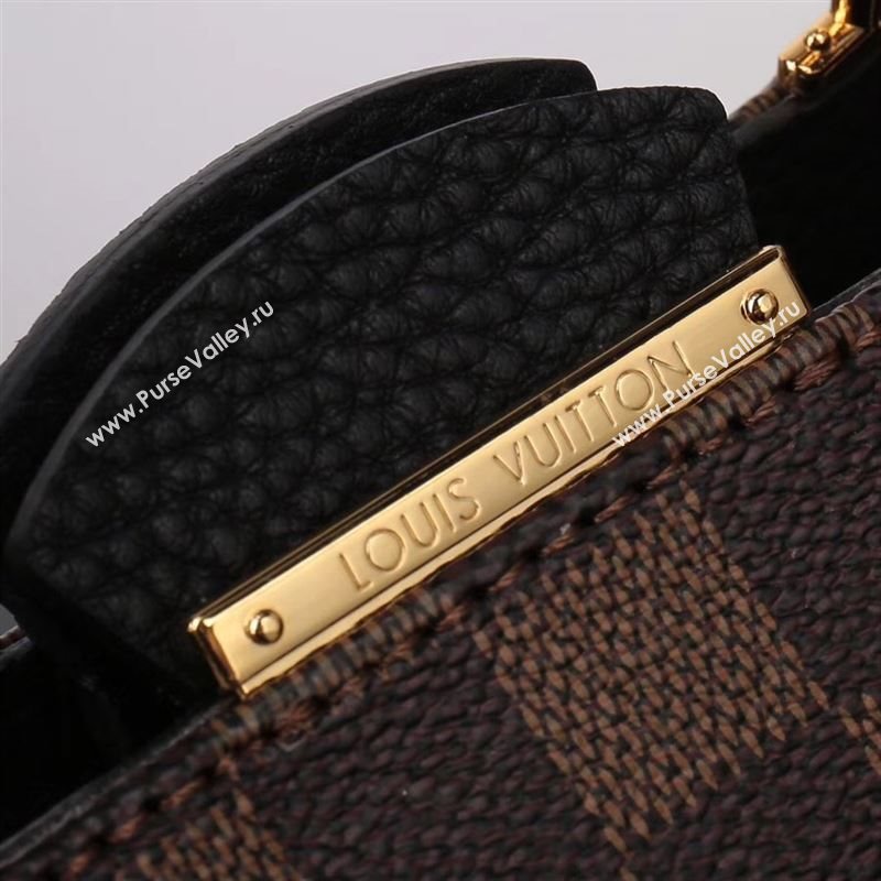 LV Louis Vuitton Monogram Brittany Handbag N41673 Damier Bag Black