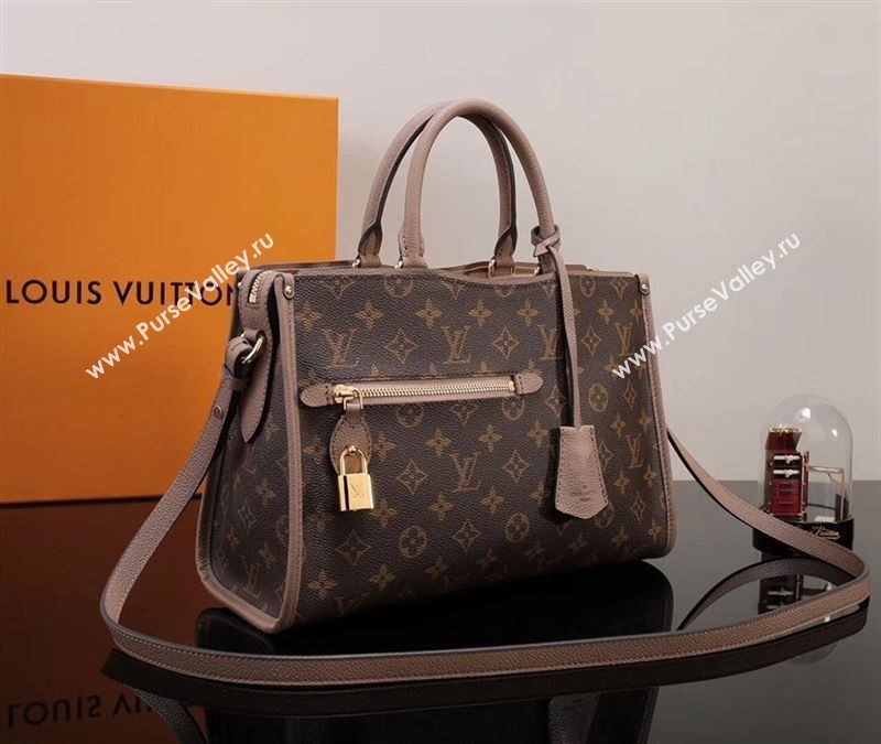 LV Louis Vuitton Monogram Popincourt Handbag M43463 Bag Apricot