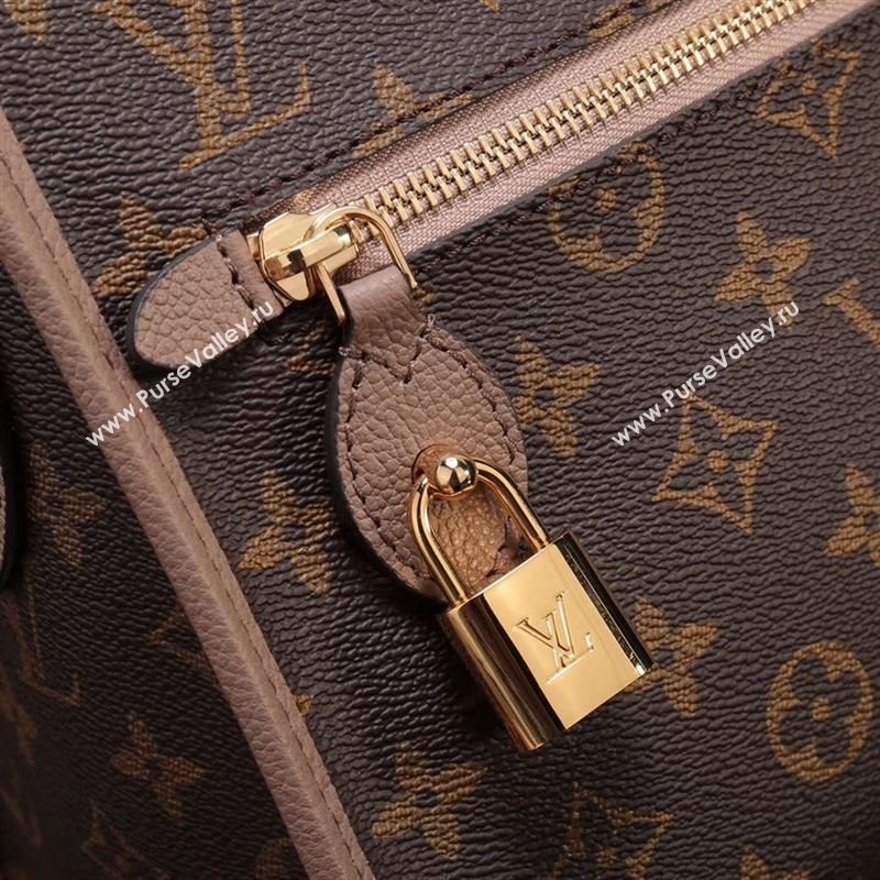 LV Louis Vuitton Monogram Popincourt Handbag M43463 Bag Apricot