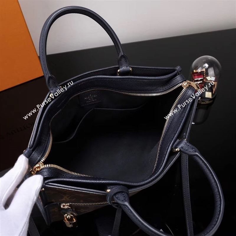 LV Louis Vuitton Monogram Popincourt Handbag M43434 Bag Navy