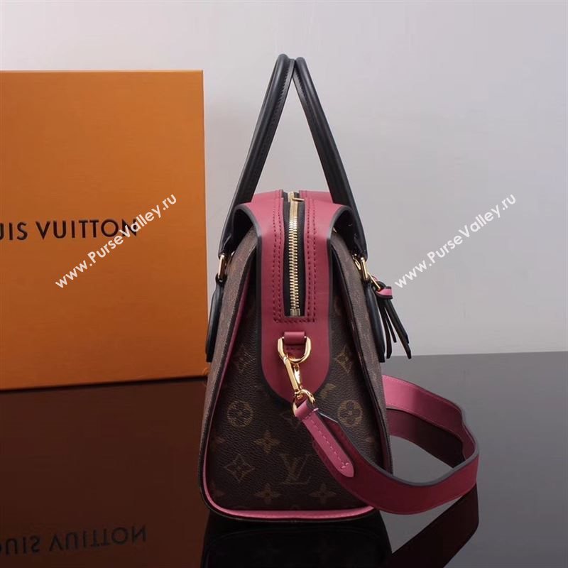 LV Louis Vuitton Monogram Tuileries Handbag M43706 Bag Pink