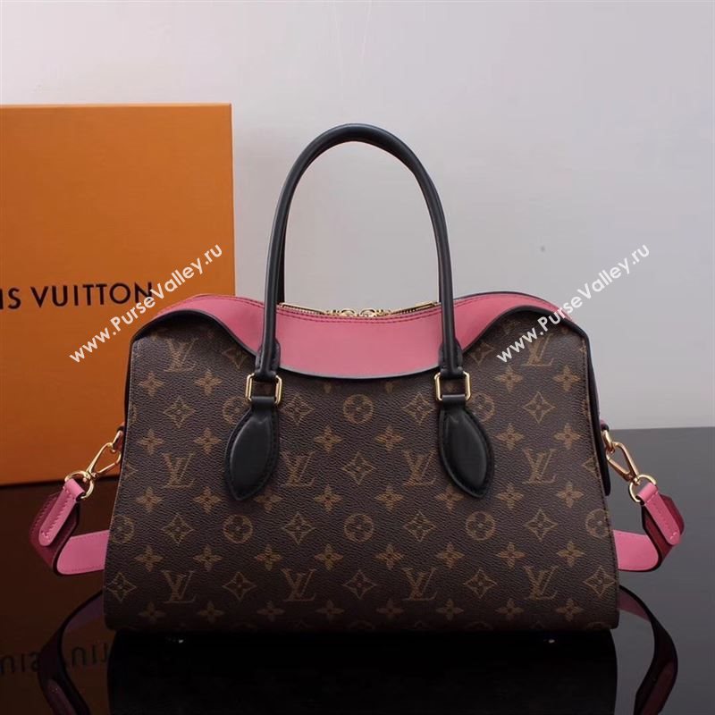 LV Louis Vuitton Monogram Tuileries Handbag M43706 Bag Pink