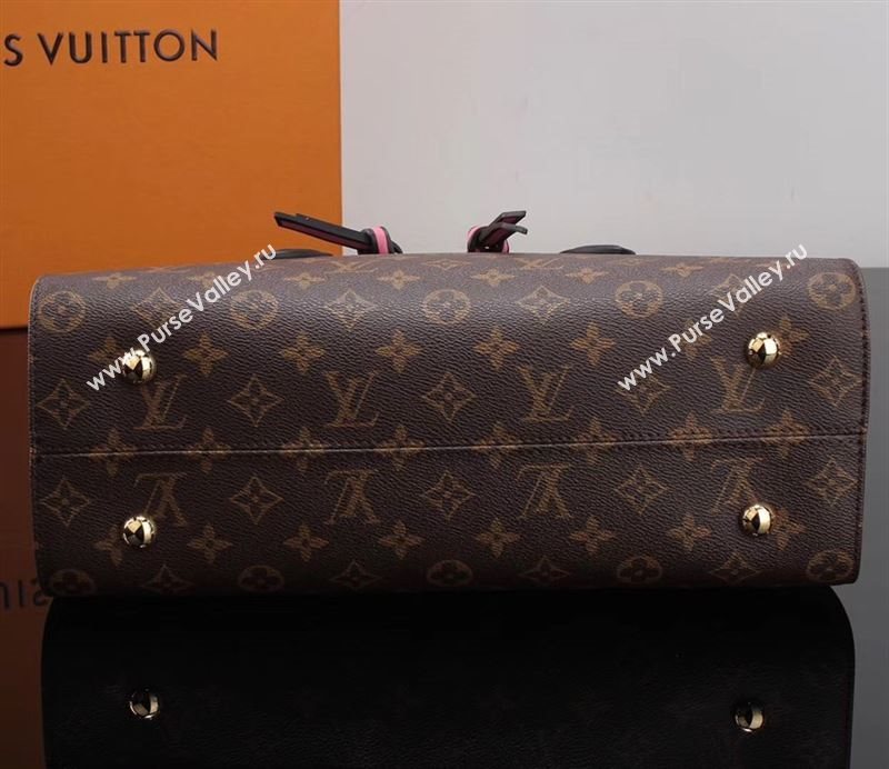 LV Louis Vuitton Monogram Tuileries Handbag M43706 Bag Pink