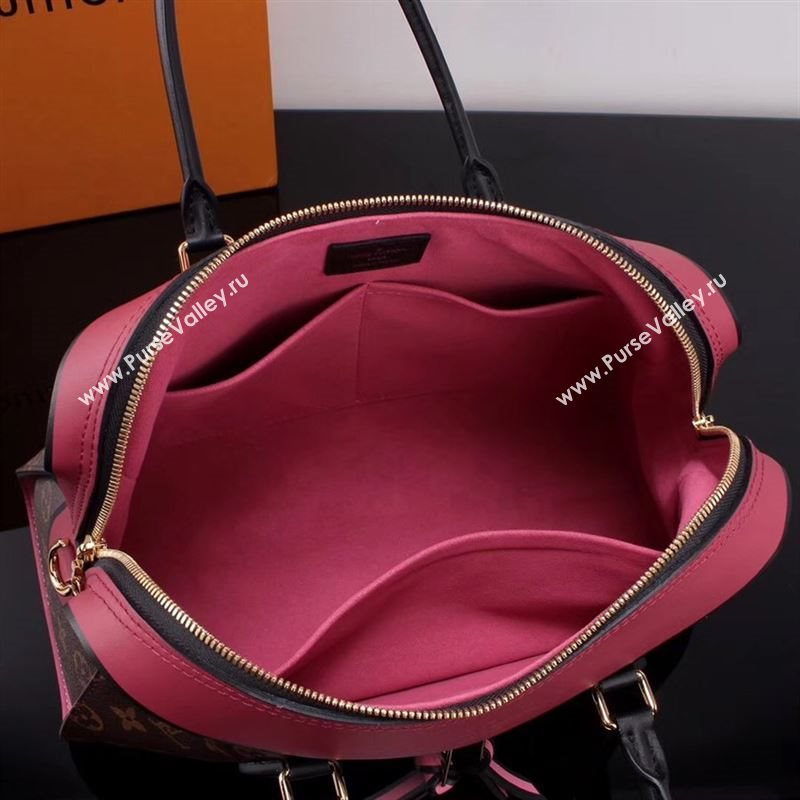 LV Louis Vuitton Monogram Tuileries Handbag M43706 Bag Pink