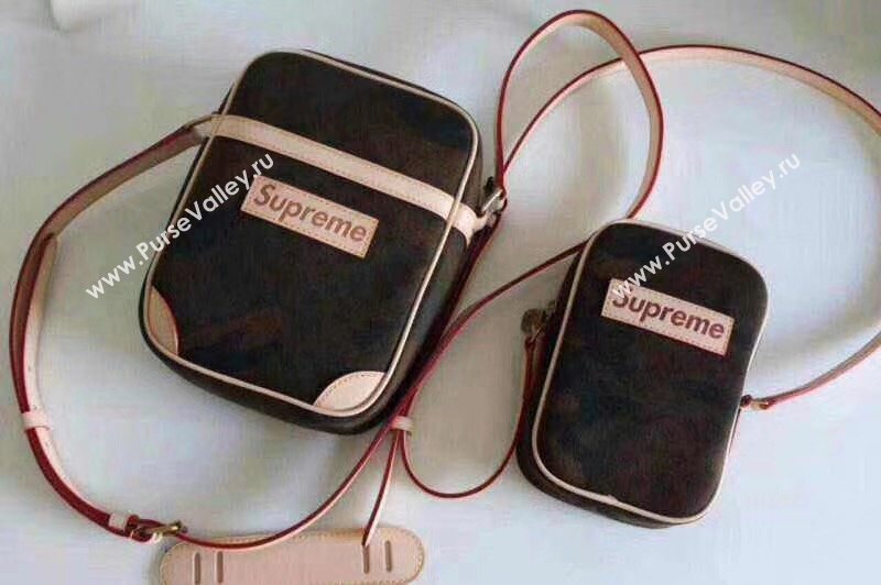 LV Louis Vuitton Monogram Small Shoulder Bag M45266 Handbag Brown