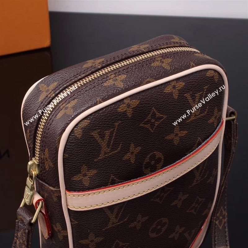 LV Louis Vuitton Monogram Small Shoulder Bag M45266 Handbag Brown