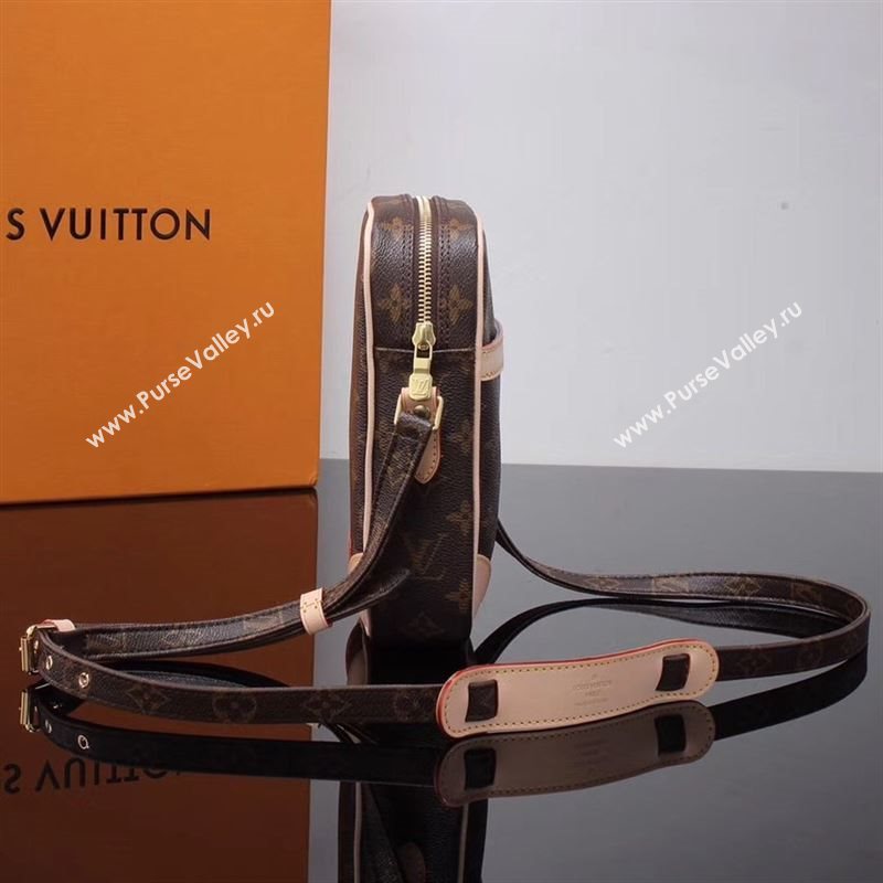 LV Louis Vuitton Monogram Small Shoulder Bag M45266 Handbag Brown