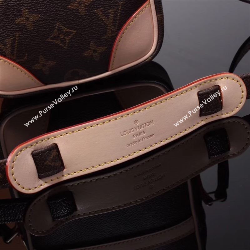 LV Louis Vuitton Monogram Small Shoulder Bag M45266 Handbag Brown