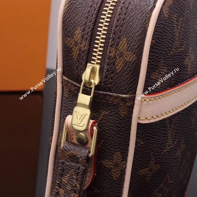 LV Louis Vuitton Monogram Small Shoulder Bag M45266 Handbag Brown