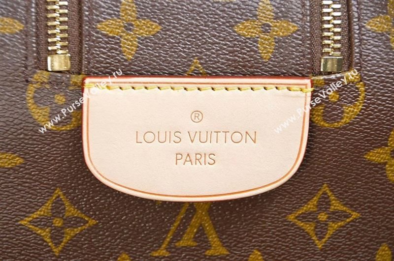 LV Louis Vuitton M47528 Monogram King Size Toiletry Bag Handbag Brown