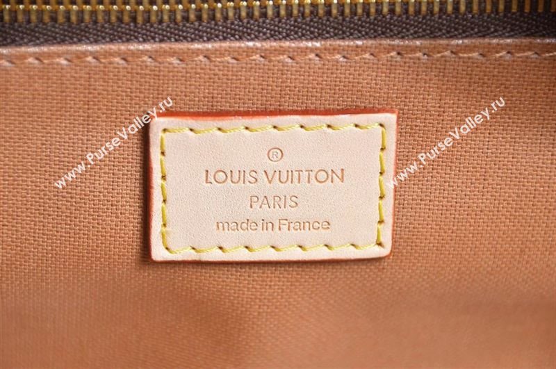 LV Louis Vuitton M47528 Monogram King Size Toiletry Bag Handbag Brown