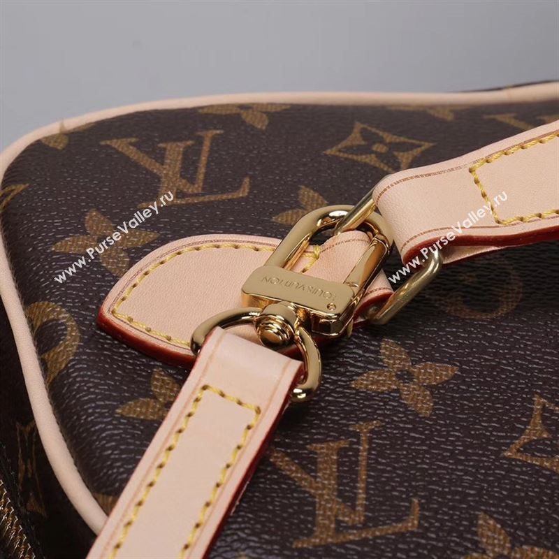 LV Louis Vuitton M42265 Monogram Nice BB Toiletry Bag Handbag Brown