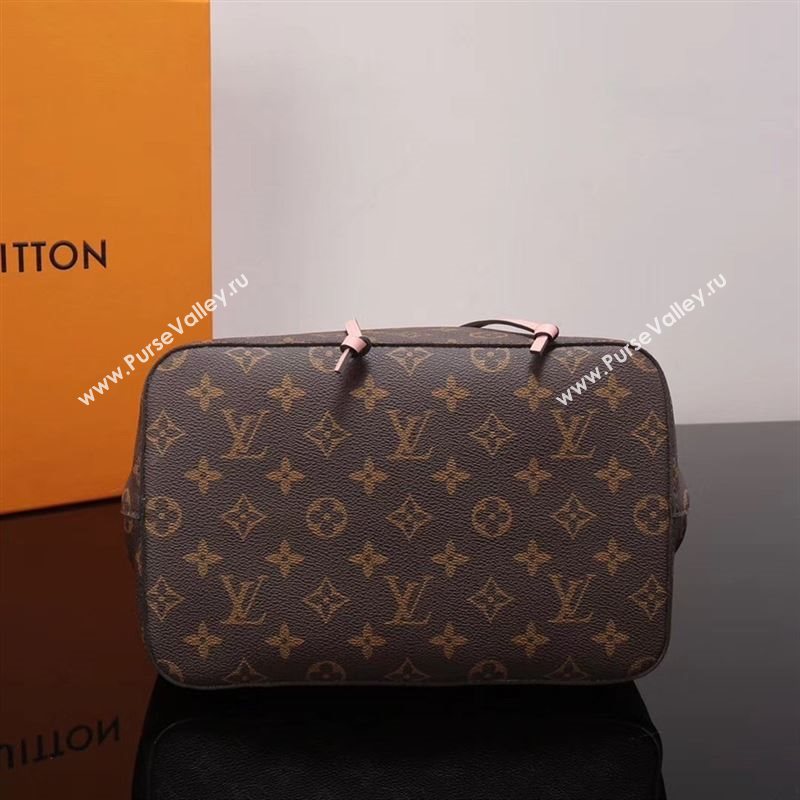 LV Louis Vuitton M44022 Monogram NEONOE Bag Handbag Pink