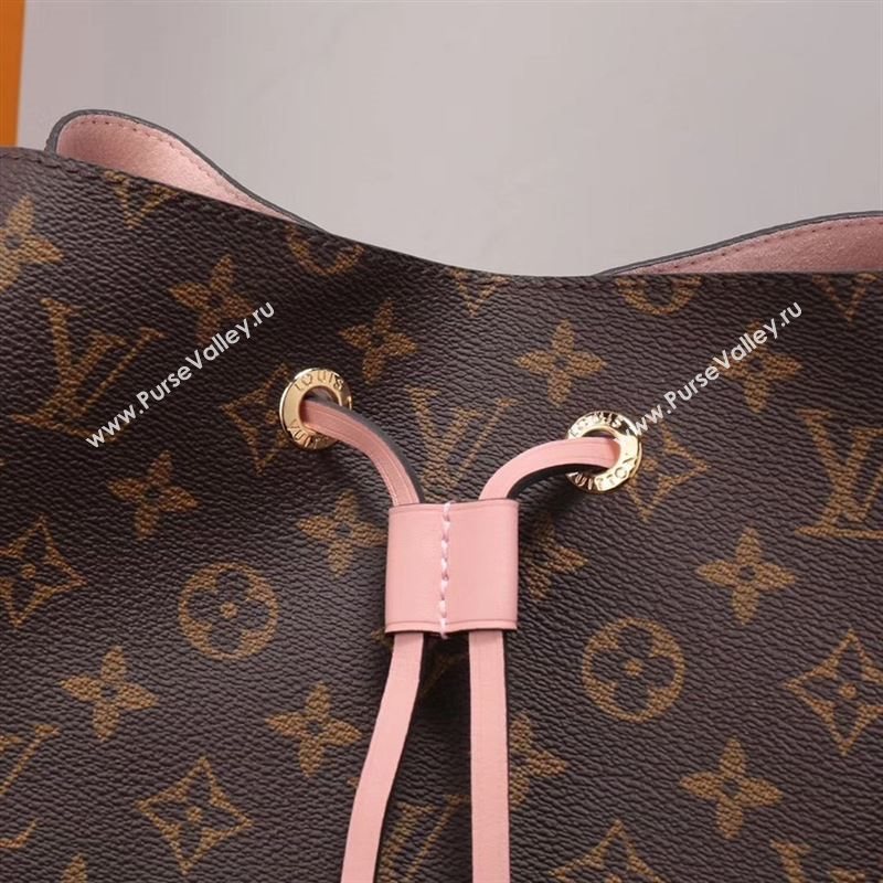 LV Louis Vuitton M44022 Monogram NEONOE Bag Handbag Pink