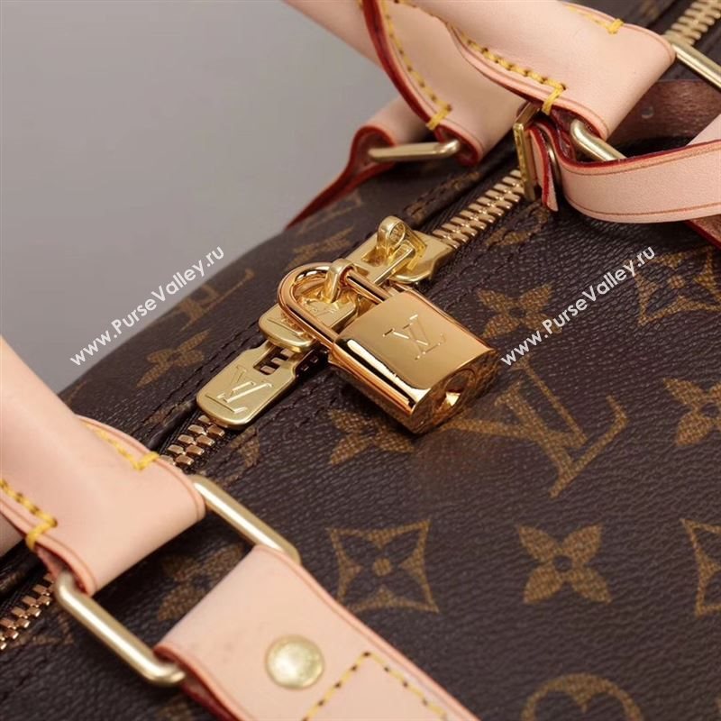 LV Louis Vuitton M41414 Keepall 55 Travelling Bag Monogram Handbag Brown
