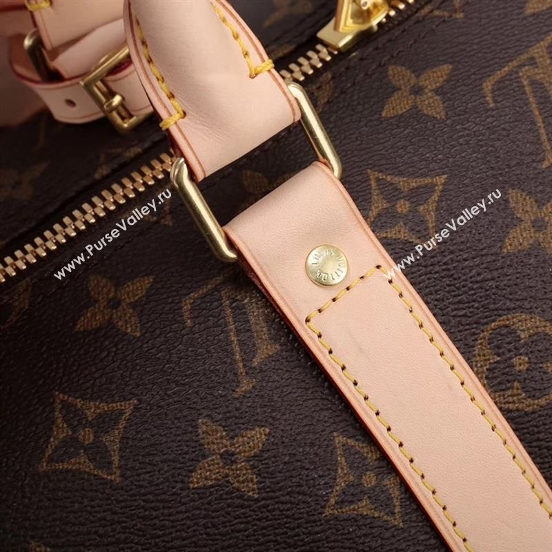 LV Louis Vuitton M41414 Keepall 55 Travelling Bag Monogram Handbag Brown