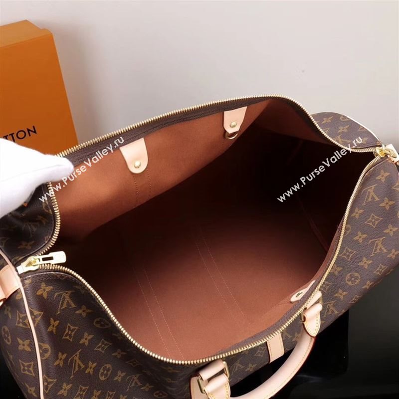 LV Louis Vuitton M41414 Keepall 55 Travelling Bag Monogram Handbag Brown