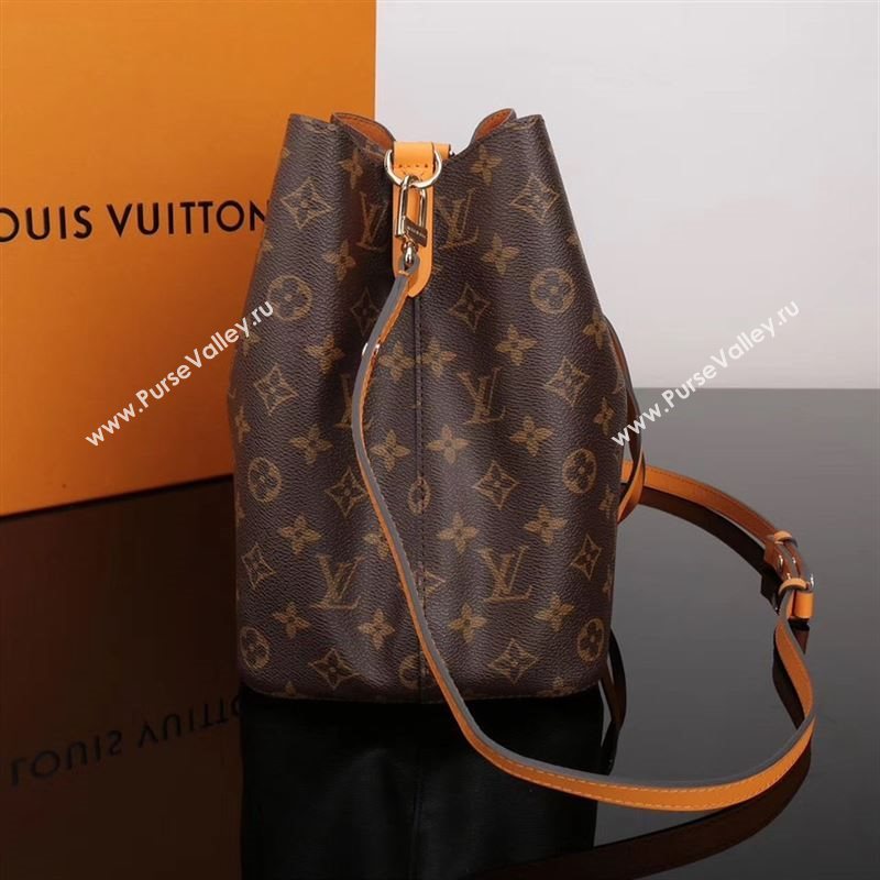 LV Louis Vuitton M43430 Monogram NEONOE Bag Handbag Orange