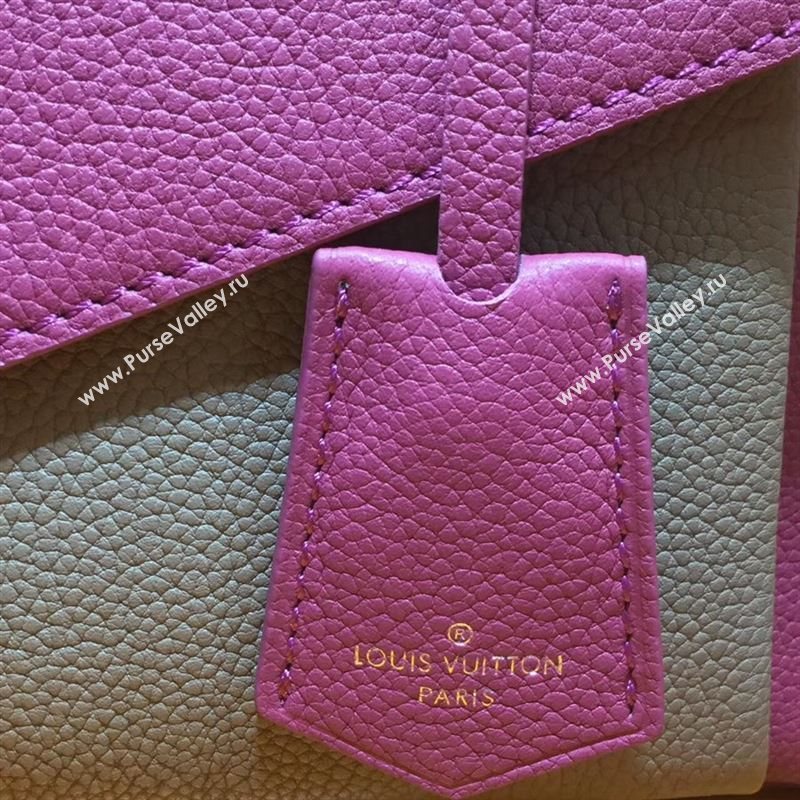LV Louis Vuitton M54997 My Lockme Bag Real Leather Handbag Rose