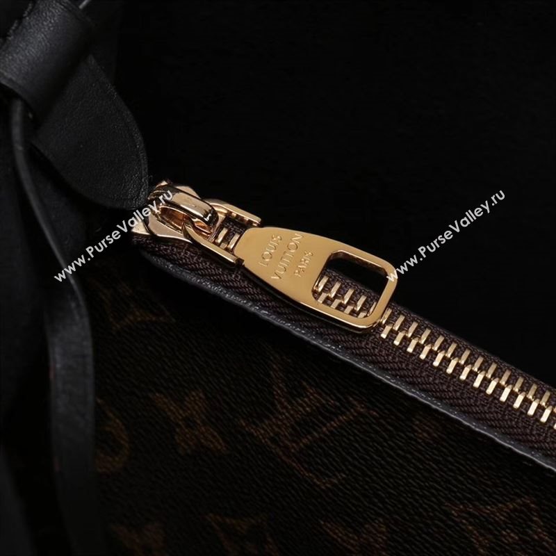 LV Louis Vuitton M44020 Monogram NEONOE Bag Handbag Black