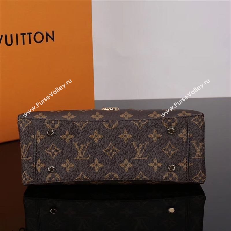 LV Louis Vuitton Monogram One Handle Bag M43125 Epi Leather Handbag Black